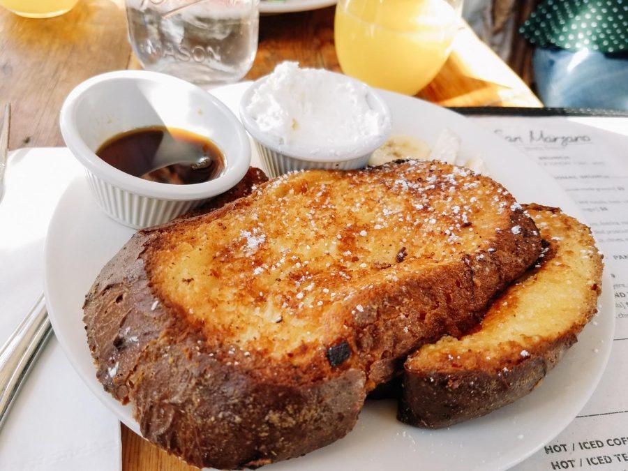San Marzano’s signature French toast.