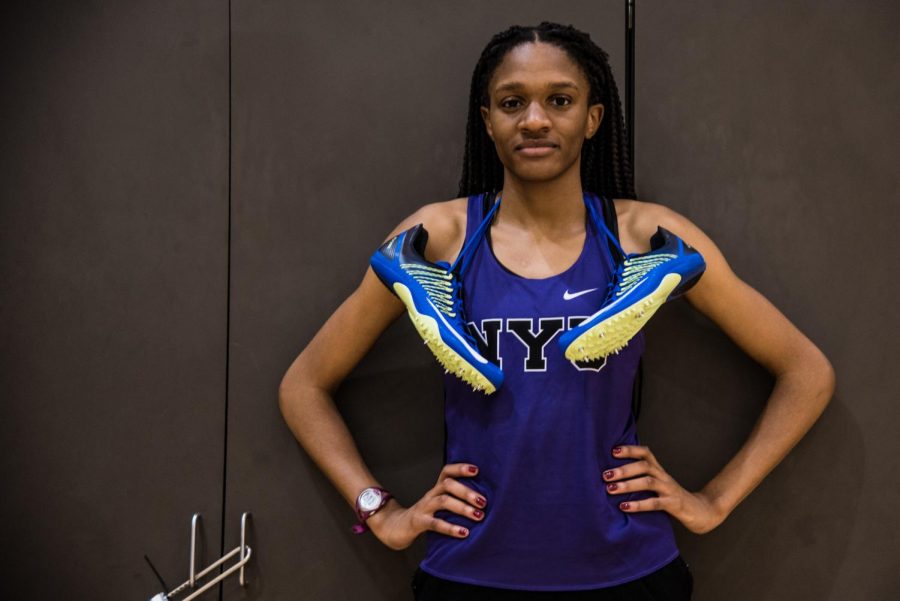 After finishing 15th at the NCAA Indoor Championships last year, Evelyn Nkanga is setting up for an impressive sophomore campaign.
