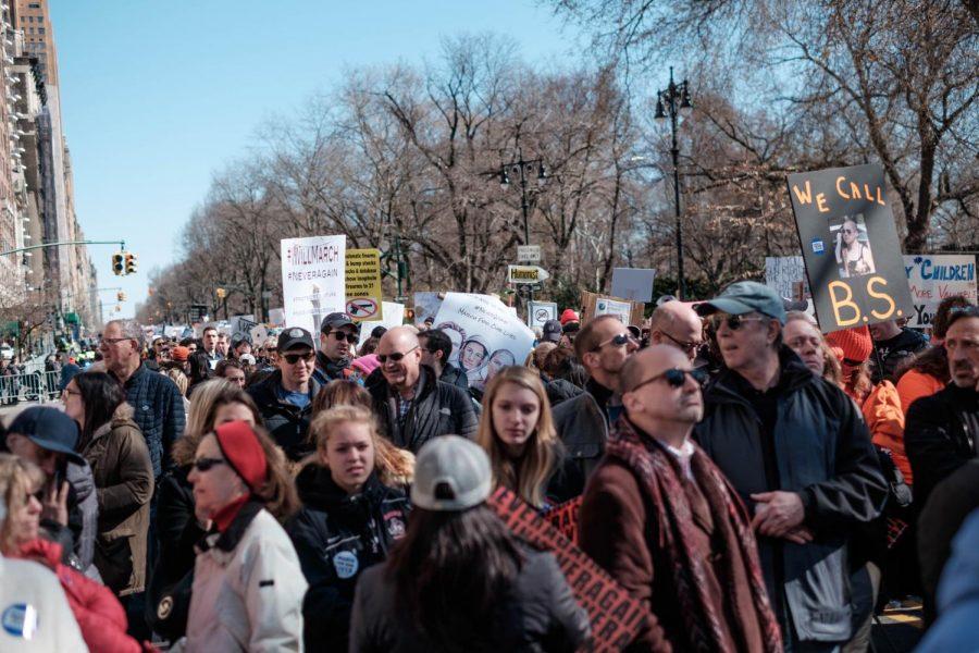 March for Our Lives in Central Park on Saturday, March 24.