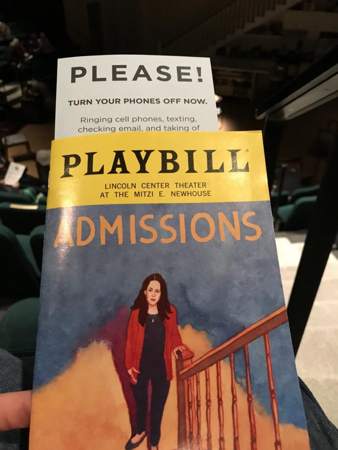 Anyone who’s ever applied to a competitive school will feel the sting of “Admissions, a new Broadway play from Joshua Harmon.
