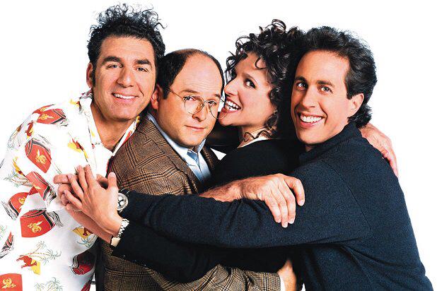 The+cast+of+Seinfeld.+