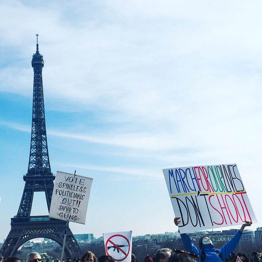 March for Our Lives, Paris, France.