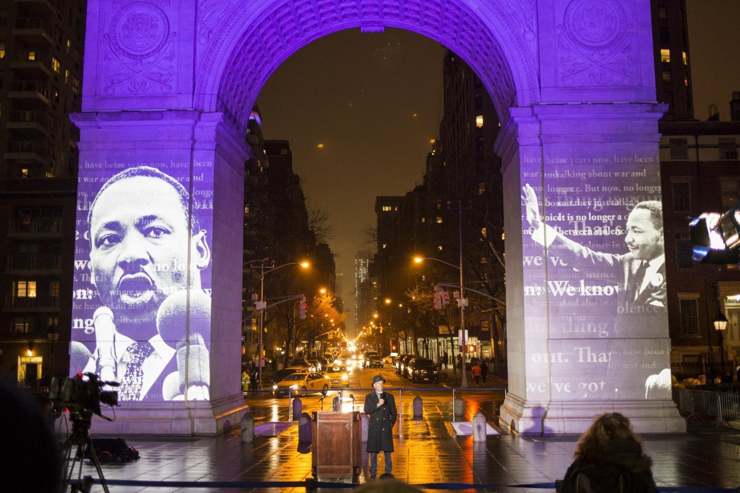 New+York+City+Remembers+MLK+on+50th+Anniversary+of+Final+Speech