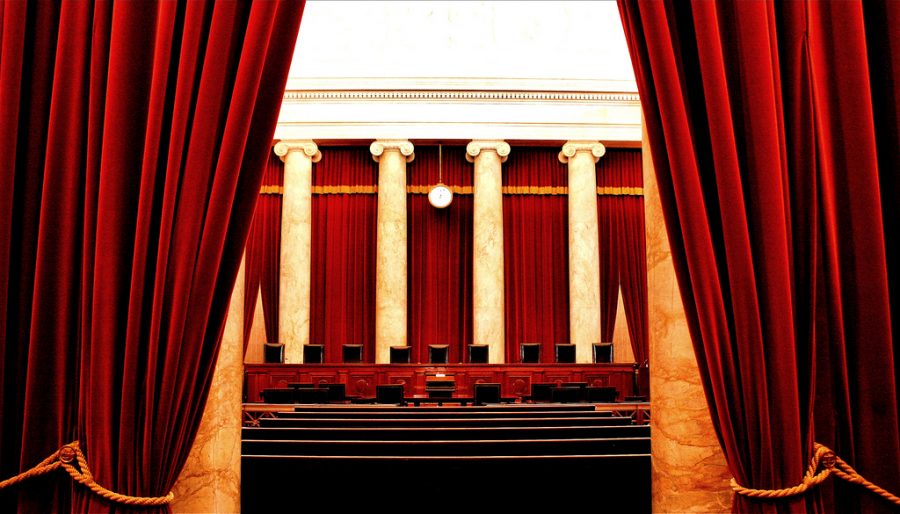 Inside the Supreme Court of the United States.
