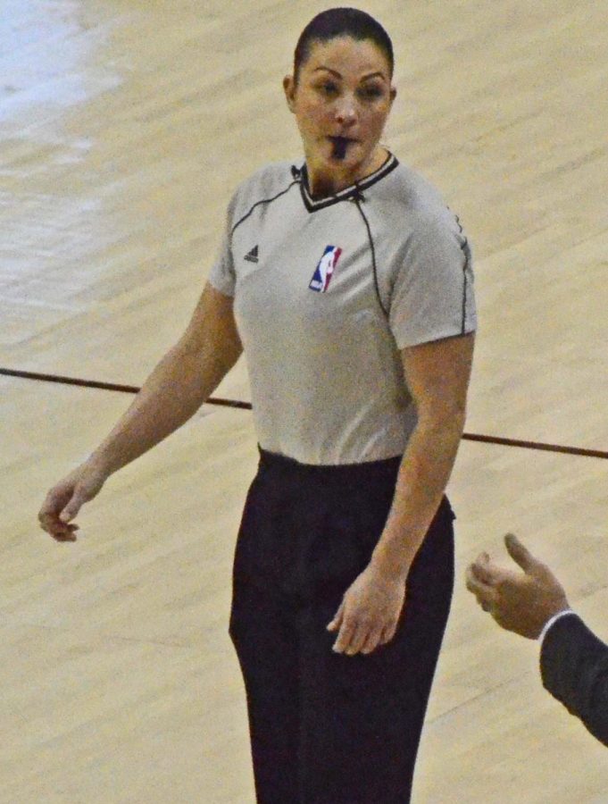 Lauren+Holtkamp+is+the+third+woman+to+become+a+full-time+referee+for+the+NBA.