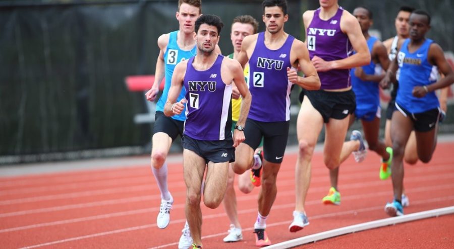 Stern senior Max Mudd won the UAA 10,000-Meter Championship for the mens track & field team on April 28.