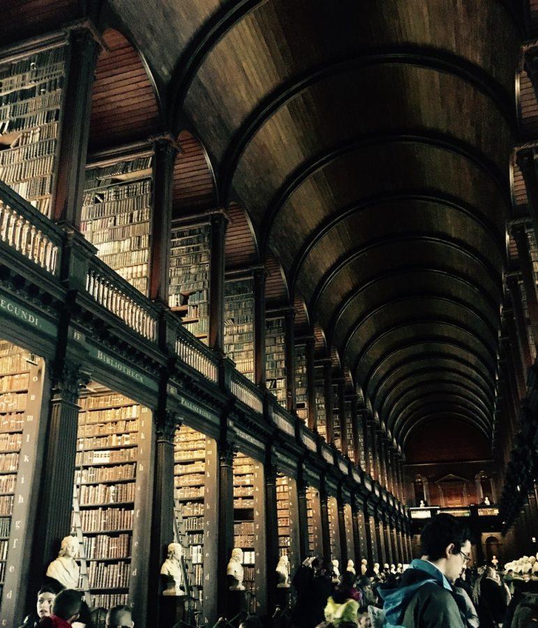 Trinity College library.