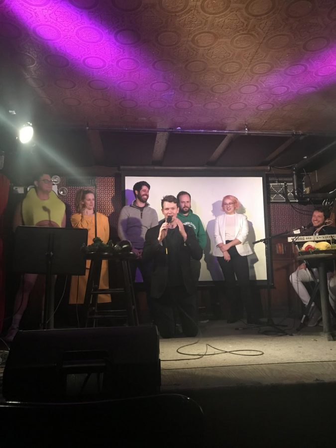 An ensemble of comedians performed in "The Roast of Vegetables" on March 25 at Union Hall in Brooklyn.