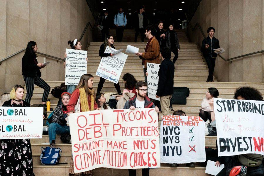 SLAM+and+NYU+Divest+protestors+officially+ended+their+occupation+after+administrators+threatened+disciplinary+action.+
