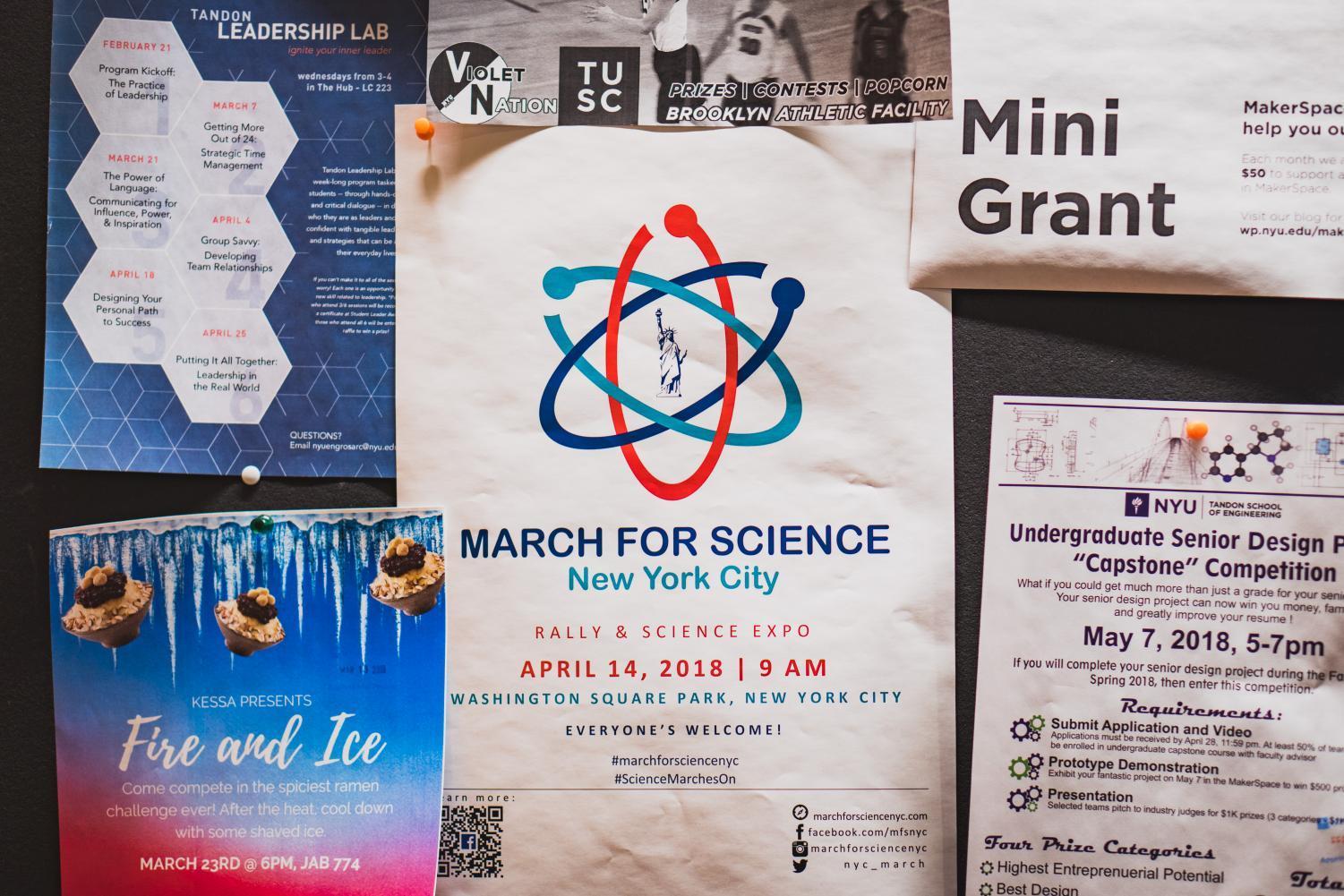 NYU+Leads+March+for+Science