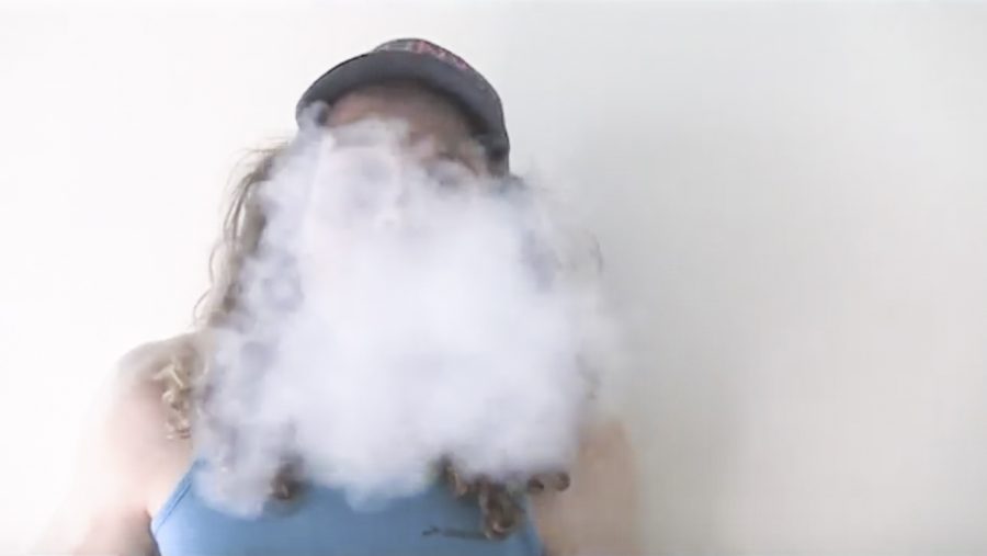 NYU professor claims that vaping is actually good. (Photo by Abigail Weinberg)