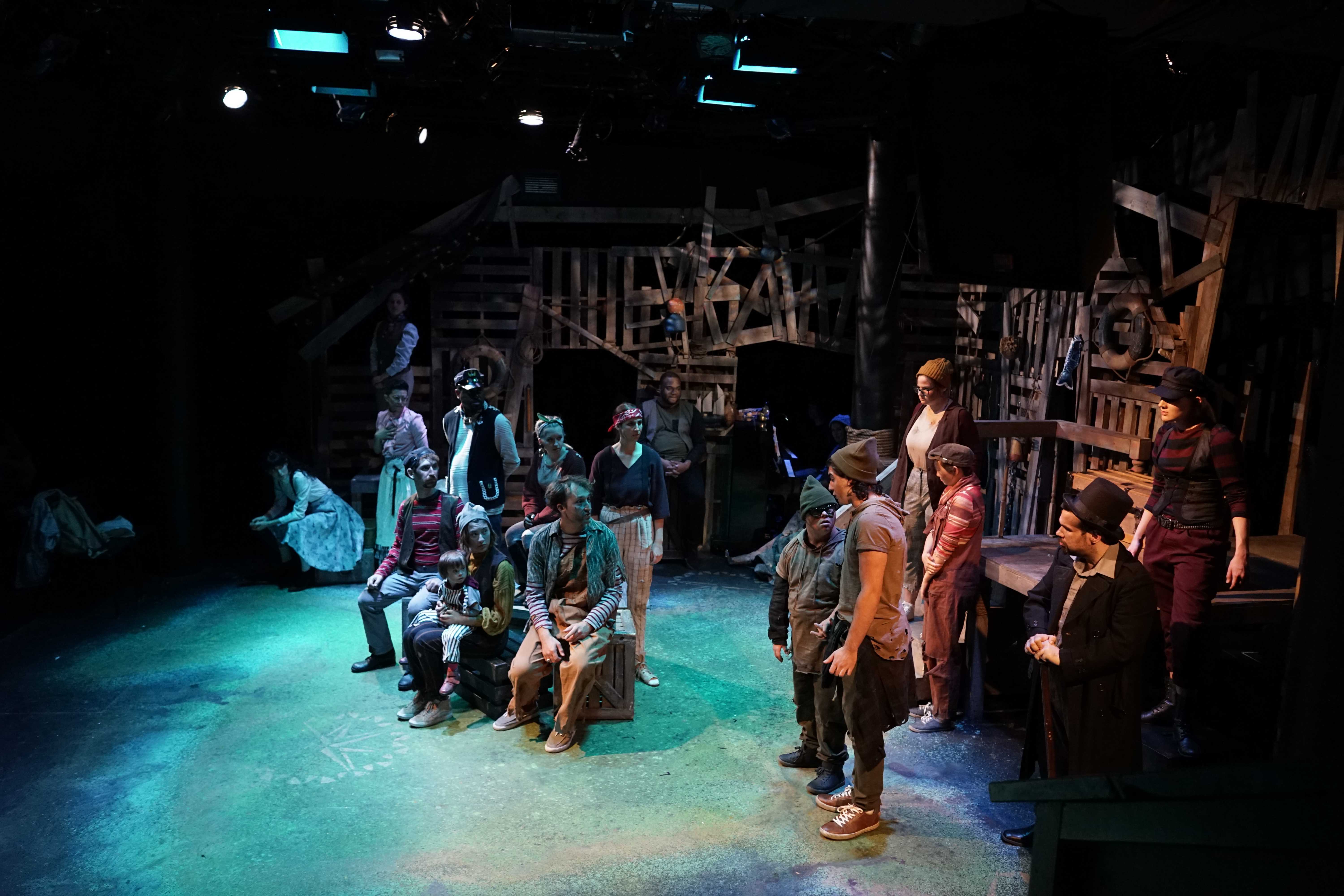 A scene from the production of Peter the Starcatcher. (Courtesy of NYU Steinhardt Educational Theater Program)