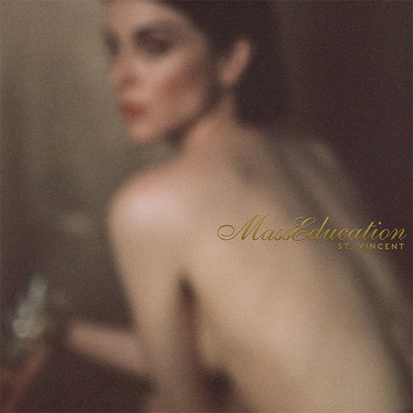 The cover for St. Vincent's stripped down album "MassEducation." (via facebook.com)