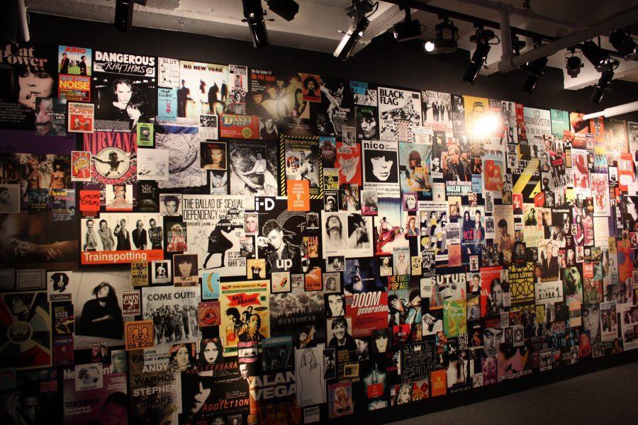A collage depicting the many artists and movements in pop culture influenced by the Velvet Underground. (Photo by Daniella Nichinson)