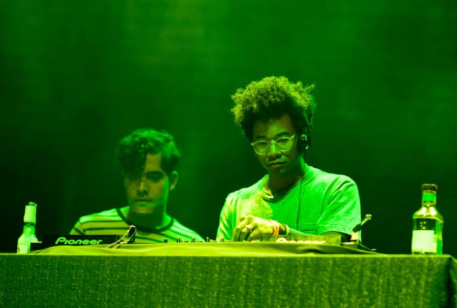 A musician from the Toro y Moi performance. (Courtesy of the New Yorker)