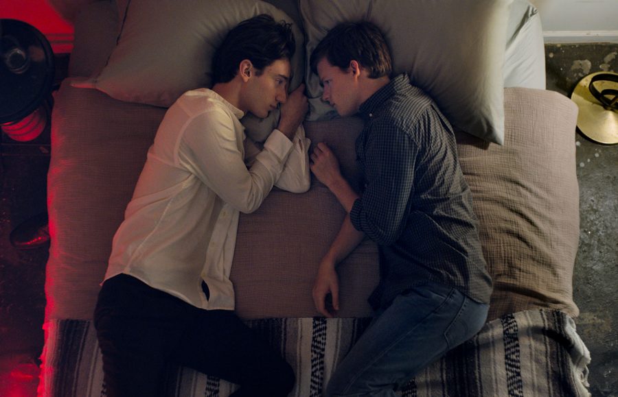 Theodore Pellerin and Lucas Hedges in Boy Erased. (Courtesy of Focus Features)