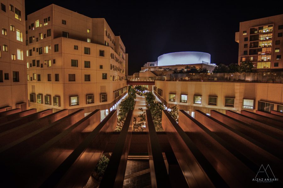 The NYU Abu Dhabi campus. (Courtesy of Aizaz Ansari/The Gazelle)