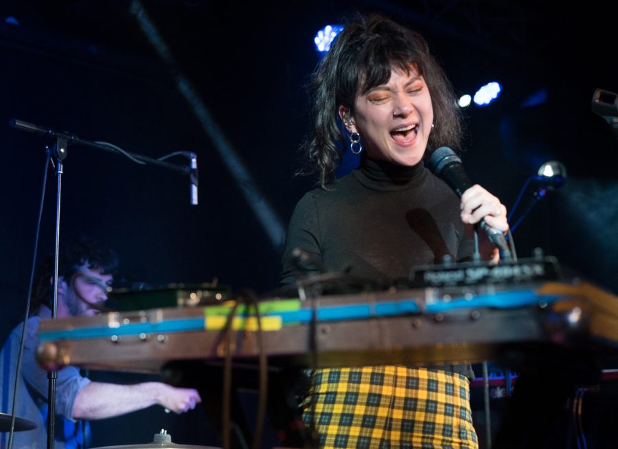 Japanese Breakfast played a sold-out show Wednesday night in Hamden, Conn. to promote her 2017 album, “Soft Sounds from Another Planet.” (Photo by Gabriele Esposito-Wilcock)