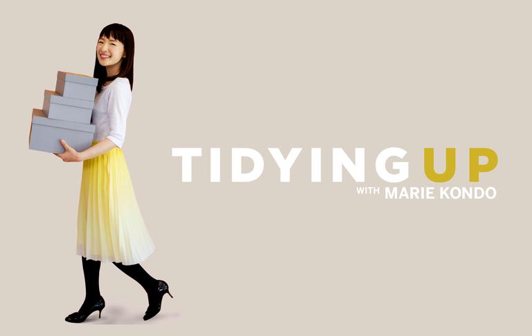 Poster for Tidying Up With Marie Kondo one of Netflixs recent hit shows. (via Facebook)