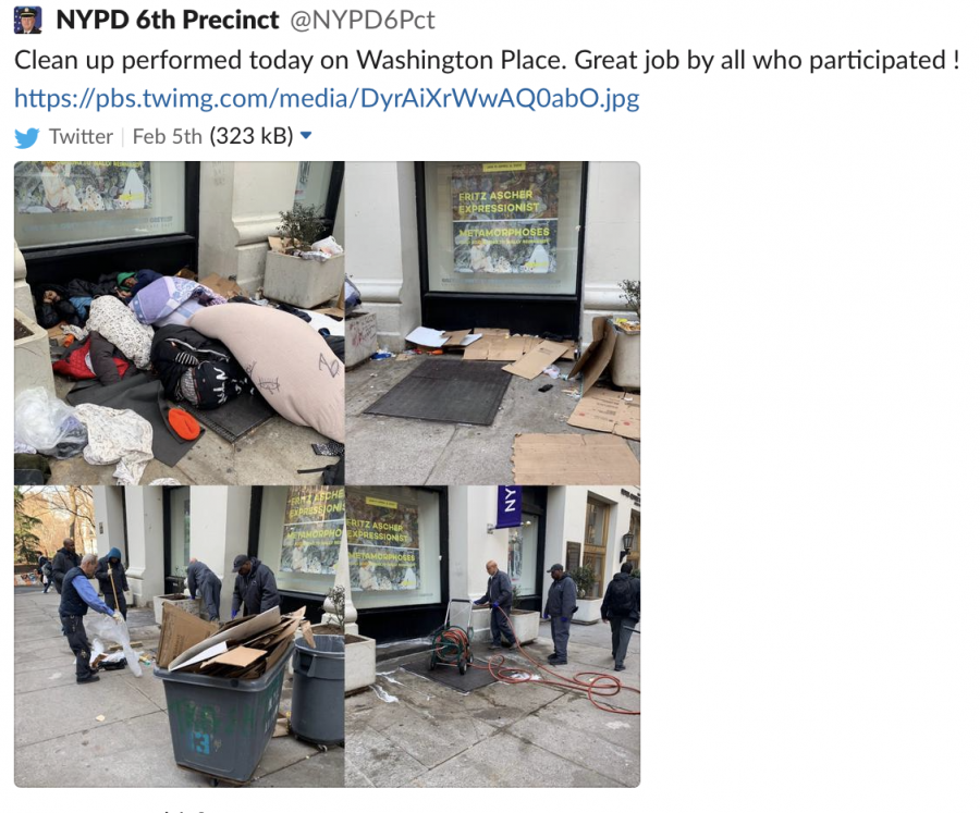 NYPD Faces Backlash for Cleaning Up Homeless Outside Silver