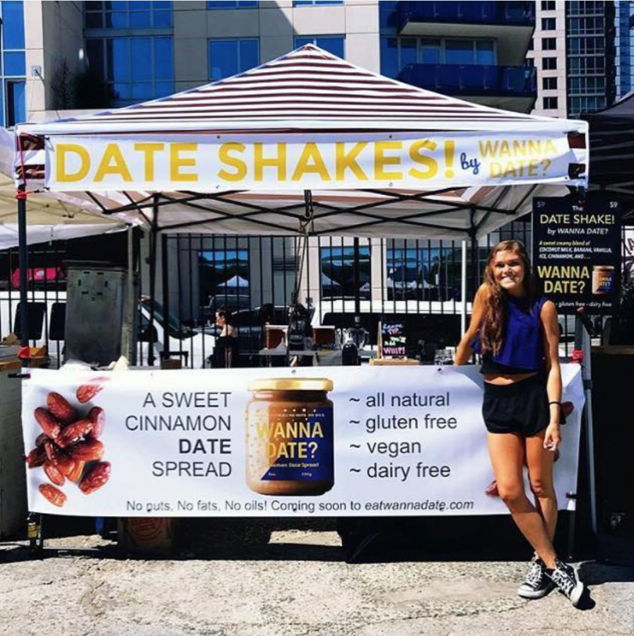 Gallatin senior Melissa Bartow founded the date-spread company Wanna Date?. (via Instagram)