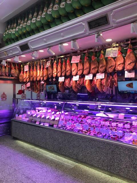 Jamon from Mueso de Jamón, a ham shop in Madrid. (Photo by Ben Land)
