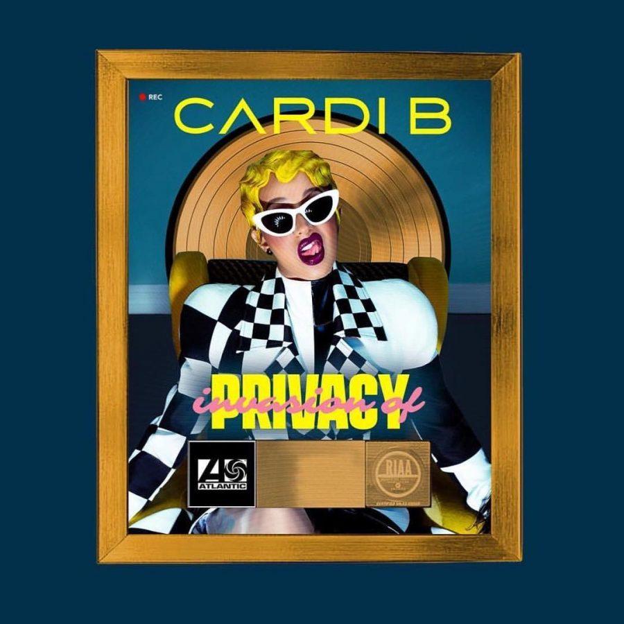 Cardi Bs Invasion of Privacy Album Cover (via Facebook)