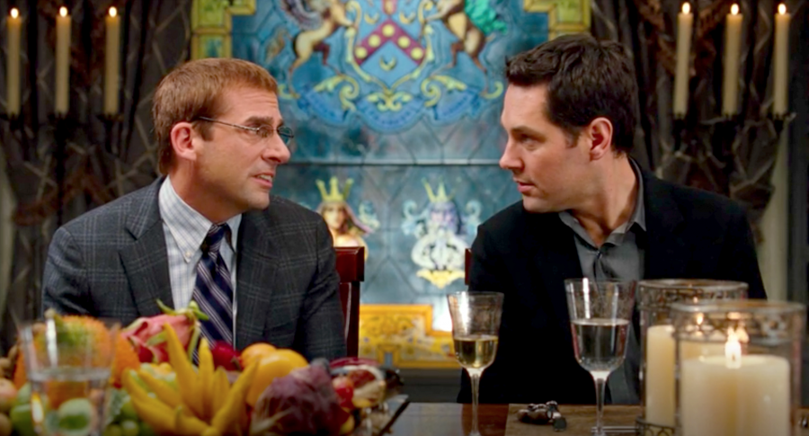 A scene from "Dinner for Schmucks," a remake of the French comedy "Le Dîner de Cons." (via Paramount)