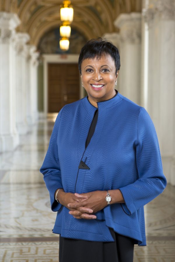 Carla Hayden is the first woman and the first African American to serve as Librarian of Congress. (Photo by Shawn Miller, Courtesy of NYU)