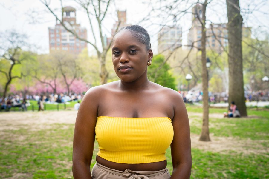 CAS senior Kelsey Moore, a Public Policy and Africana studies major, was selected to be the 2019 CAS valedictorian. (Staff Photo by Alana Beyer)