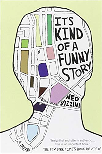 Book cover of It's Kind of a Funny Story. (via Hyperion)