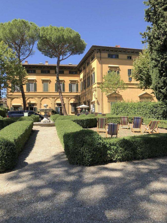 A view of Villa Natalia, on NYU Florence’s campus. (Photo by Lisa Cochran)