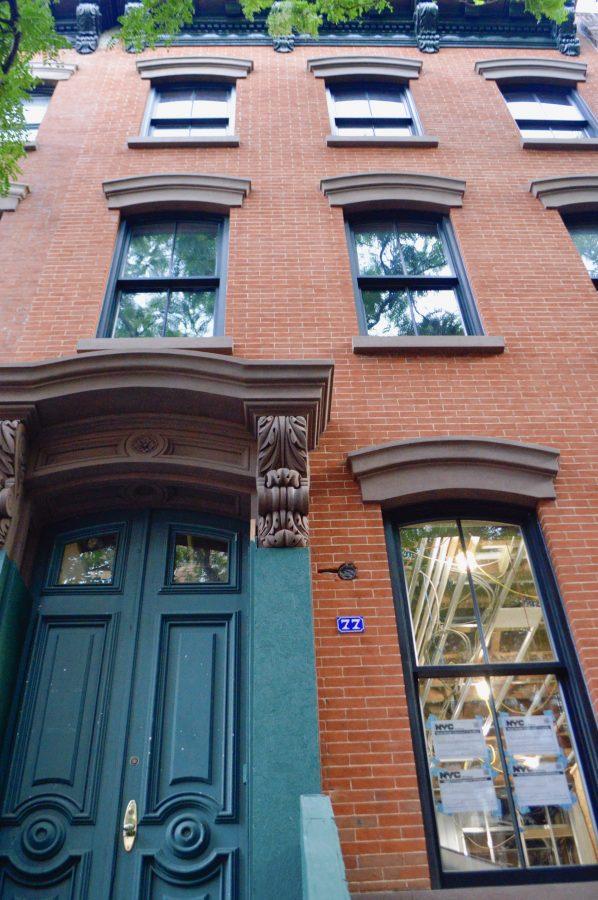 A front view of 77 Charles St, a property originally owned by NYU, and recently sold for millions. (Photo by Kenzo Kimura)