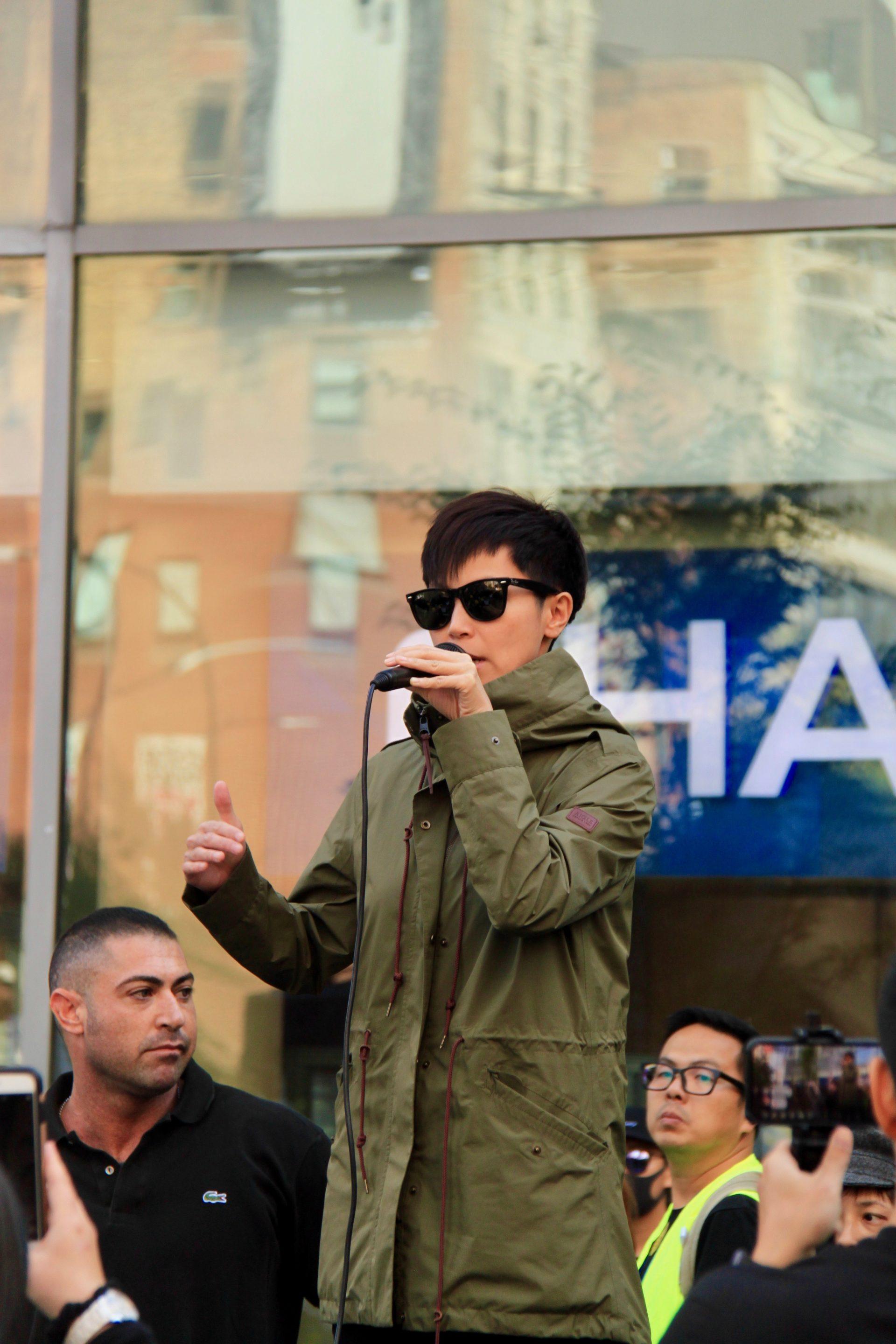 Pro Hong Kong Rally in Astor Place Calls for International Action and Support - Washington Square News