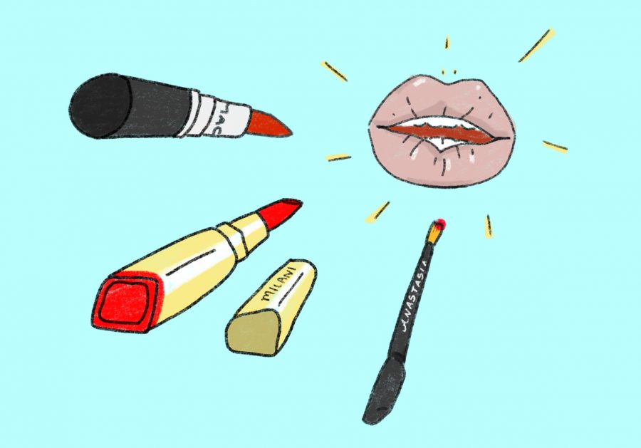 Our culture desk picks out their favorite red lippies. (Staff Illustration by Min Ji Kim)