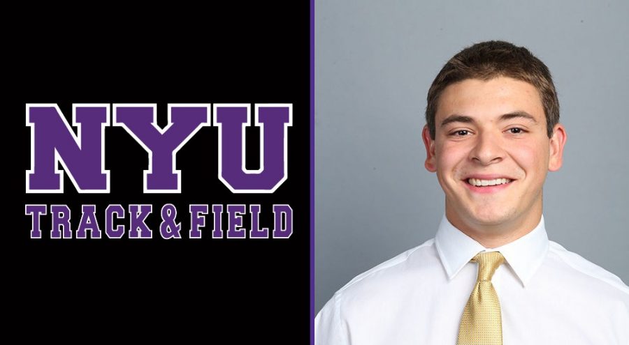 Christopher Sandoli will be joining NYU’s Track and Field team as an assistant coach for the team’s pole vaulters. (Via NYU Athletics)