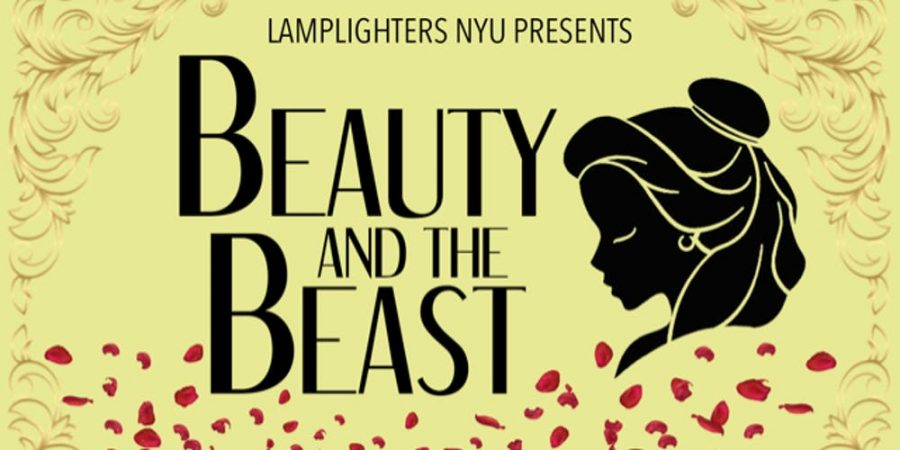 For their latest show, NYU Lamplighters is putting on a production of Beauty and the Beast on November 8th and 9th. (Via NYU Lamplighters)