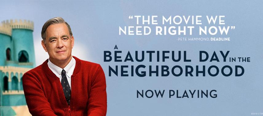A Beautiful Day in the Neighbourhood, directed by Marielle Heller, is a story based on the real-life friendship between journalist Tom Junod and television star Fred Rogers. (Via Facebook)