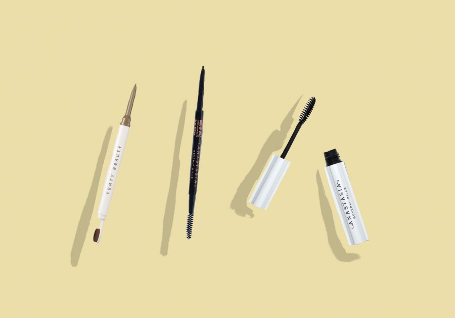 From Anastasia to Glossier, the WSN Culture Desk recommend some of their favorite eyebrow products. (Staff Illustration by Min Ji Kim)
