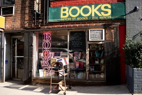 Now in their 30th year, Mercer St. Books & Records carries new and used books, as well as LPs. Local bookstores like this one are small businesses that are often overlooked in the city. (Staff Photo by Jake Capriotti)