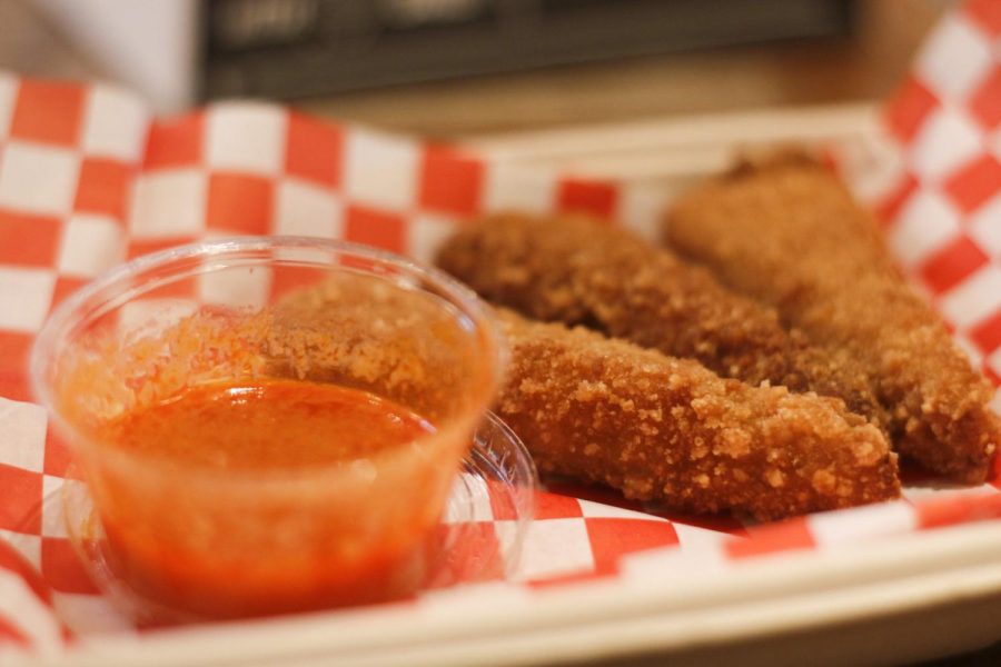 by Chloes Chicky Chicky tenders have everything but the taste of our lovely snack. (Staff photo by Alex Tran)