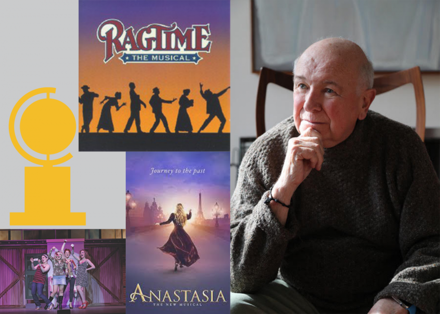 Playwright Terrence McNally has recently passed away due to complications from COVID-19. His award-winning work such as “Ragtime” should be celebrated and remembered, as his writing is still relevant today. (Staff Illustration by Alexandra Chan)