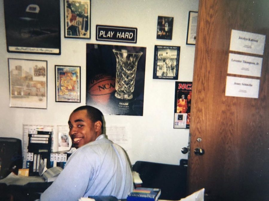 Levester “LT” Thompson Jr. was an assistant coach for the women’s basketball team. He will be remembered and missed by the NYU athletic community. (Image courtesy of NYU Women’s Basketball)