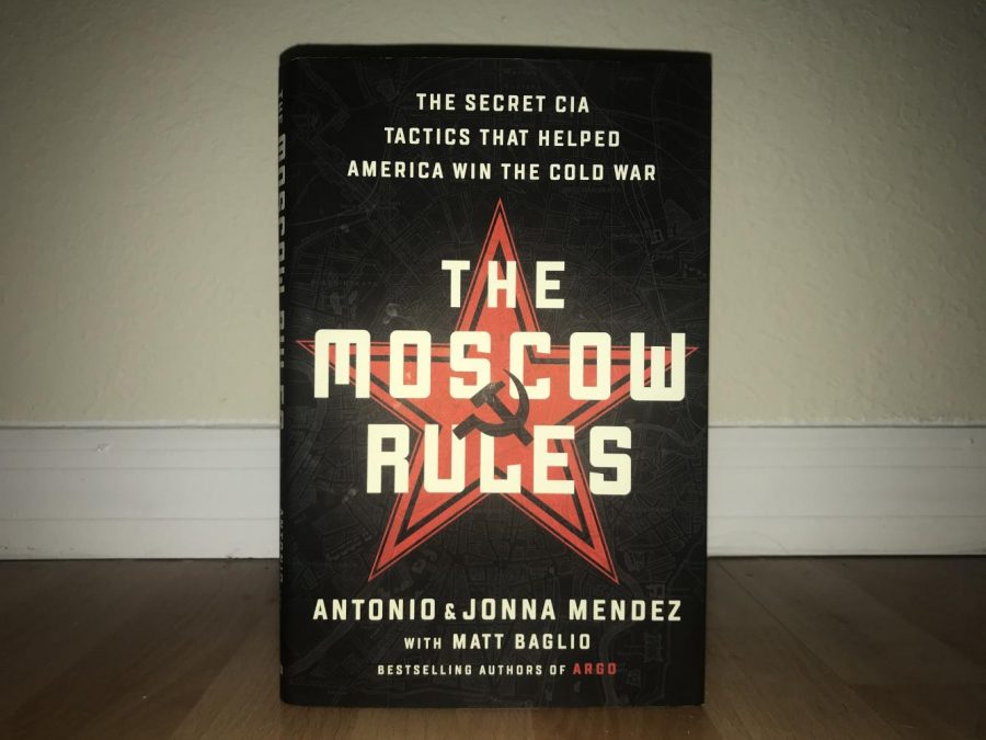 "The Moscow Rules" is a 2019 novel about the Cold War written by Antonio and Jonna Mendez, two of the most decorated CIA officers. Through their command of language and compelling narratives, Jonna and Tony Mendez capture the innovation of CIA operations that occurred at the core of America’s adversary. (Staff Photo by Nicole Chiarella)