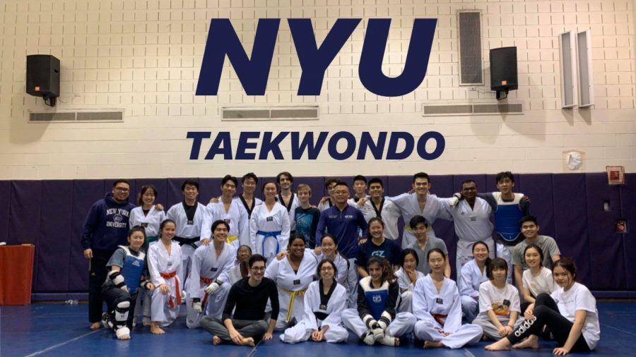 Pictured is NYU’s Taekwondo team after practice at Palladium Gym. Athletes reflected on a premature end to their season and discussed their future plans for the sport. (Image courtesy of NYU Taekwondo Club Sport)