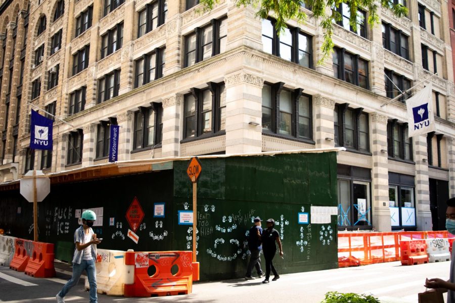 Steinhardt School of Culture, Education and Human Development is located at 82 Washington Square East. In a school-wide email, the school's Dean Jack H. Knott announced the creation of the Office of Equity, Belonging, and Community Action at Steinhardt, which will be led by Vice Dean E. Kirkland. (Staff Photo by Jake Capriotti)