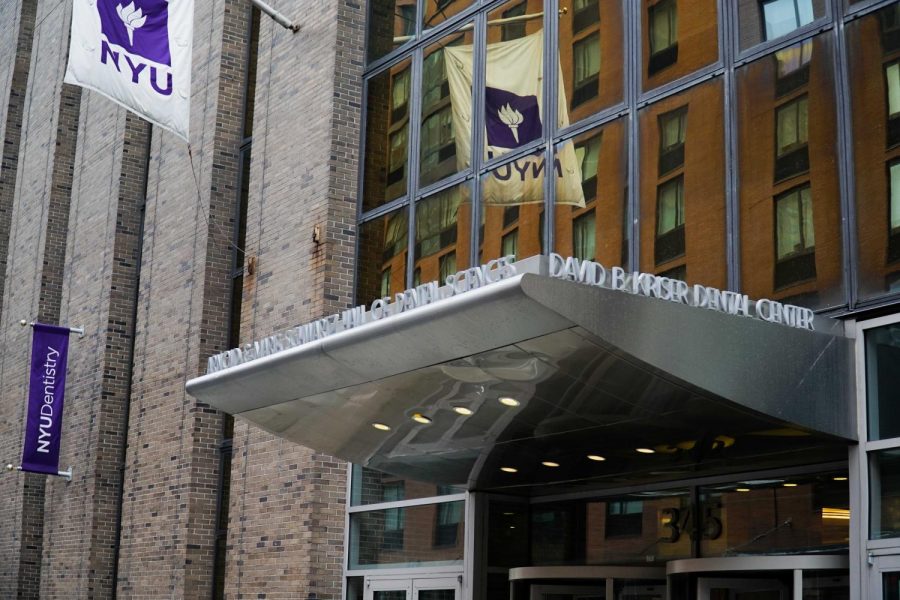 NYU College of Dentistry is located at 345 E. 24th Street. Recently, the schools student organizations have created a newsletter addressing racism on campus. (Photo by Min Ji Kim)