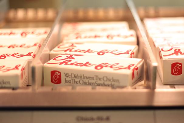 Chick-Fil-A location at NYU was located at Upstein food court prior to Spring 2021 semester. NYU formally requested that Chartwells terminate their licensing agreement with the brand, concluding that the long-term space, brand, and capital requirements presented by Chick-Fil-A is no longer adequate for NYU. (Photo by Shawn Paik)