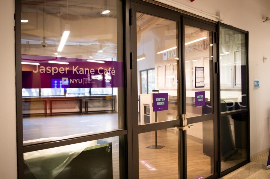 The Jasper Kane Cafe is a NYU Eats location in  Brooklyn. A SGA resolution to attempt to mitigate food insecurity among students is heading to the Financial Affairs Committee. (Staff Photo by Jake Capriotti)