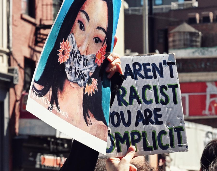 Hate towards Asian, Asian-American, and Pacific Islander people increased during the COVID-19 pandemic. NYU students of Asian and Pacific Islander descent are sharing their experiences with racism in New York City during the pandemic. (Photo by Sirui Wu)